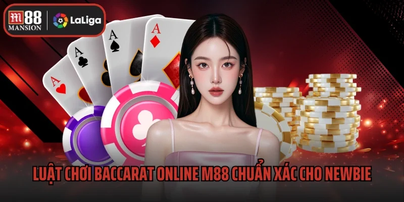 Baccarat Online M88 - Siêu Phẩm Đỏ Đen Hấp Dẫn Số 1 2 Luật chơi Baccarat online M88 chuẩn xác cho newbie